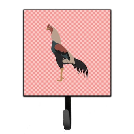 Carolines Treasures Kulang Chicken Pink Check Leash or Key Holder BB7838SH4